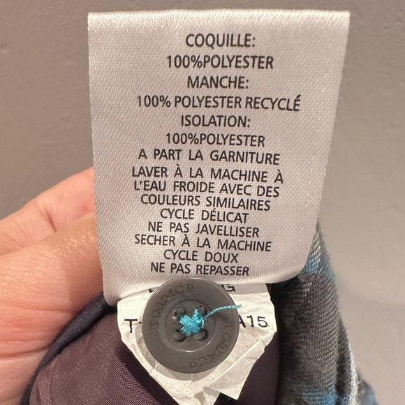 Toad&Co Quilted Birddog Mini Skirt Zuni‎ Turquoise Sz 4 Buttons Short Casual - Picture 5 of 9